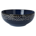 Salatiera din ceramica 25cm Reactiv Glaze Dots
