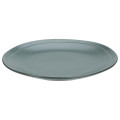 Тарелка сервировочная 27см Reactiv Glaze, зеленая, керамика