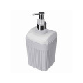 Диспенсер для мыла Econova Velvet 0.65l, 18.7cm, серый
