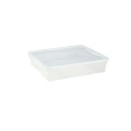 Container cu capac Econova Cristal 9l, 40X33.5X8,5cm, transparent