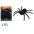 Набор пауков Halloween 6шт 9cm