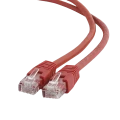 Patch cord Cablexpert PP6U-0.5M/R, Cat6 UTP, 0,5m, Roșu