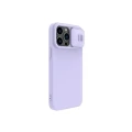 Чехол Nillkin iPhone 14 Pro, CamShield Silky Silicone, Фиолетовый