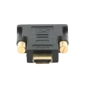 Adaptor Video Cablexpert A-HDMI-DVI-1, HDMI (M) - DVI-I (M), Negru Adaptor Video Cablexpert A-HDMI-DVI-1, HDMI (M) - DVI-I (M), Negru