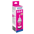Контейнер с чернилами Epson T664, 70мл, Пурпурный Контейнер с чернилами Epson T664, 70мл, Пурпурный