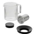 Ceainic cu infuzor RESTO 90517, 1L, Negru Ceainic cu infuzor RESTO 90517, 1L, Negru