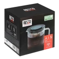 Ceainic cu infuzor RESTO 90517, 1L, Negru Ceainic cu infuzor RESTO 90517, 1L, Negru