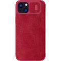 Чехол книжка Nillkin iPhone 15 Plus - Qin Pro, Красный Чехол книжка Nillkin iPhone 15 Plus - Qin Pro, Красный