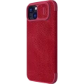 Чехол книжка Nillkin iPhone 15 Plus - Qin Pro, Красный Чехол книжка Nillkin iPhone 15 Plus - Qin Pro, Красный