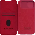 Чехол книжка Nillkin iPhone 15 Plus - Qin Pro, Красный Чехол книжка Nillkin iPhone 15 Plus - Qin Pro, Красный