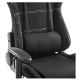 Scaun Gaming Lumi CH06-14, Textil, Negru Scaun Gaming Lumi CH06-14, Textil, Negru