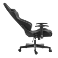 Scaun Gaming Lumi CH06-14, Textil, Negru Scaun Gaming Lumi CH06-14, Textil, Negru