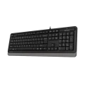 Tastatură A4Tech FK10, Cu fir, Negru/Gri Tastatură A4Tech FK10, Cu fir, Negru/Gri