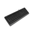 Tastatură A4Tech FK10, Cu fir, Negru/Gri Tastatură A4Tech FK10, Cu fir, Negru/Gri