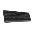 Tastatură A4Tech FK10, Cu fir, Negru/Gri Tastatură A4Tech FK10, Cu fir, Negru/Gri