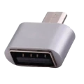 Adaptor USB Remax RA-OTG, Micro-USB/USB Type-A (F), Argintiu