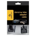 Convertor Video Cablexpert A-DVID-VGAF-01, DVI-D (M) - SVGA (F), 0,2m, Negru