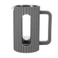 Cafetiera French Press RESTO 90534, 0,6L, Gri inchis