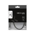 Cablu încărcare și sincronizare Cablexpert CCP-USB3.1-CMCM-1M, USB Type-C/USB Type-C, 1m, Negru Cablu încărcare și sincronizare Cablexpert CCP-USB3.1-CMCM-1M, USB Type-C/USB Type-C, 1m, Negru