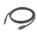 Cablu încărcare și sincronizare Cablexpert CCP-USB3.1-CMCM-1M, USB Type-C/USB Type-C, 1m, Negru Cablu încărcare și sincronizare Cablexpert CCP-USB3.1-CMCM-1M, USB Type-C/USB Type-C, 1m, Negru