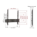Suport fixat pe perete BARKAN E30, Negru Suport fixat pe perete BARKAN E30, Negru