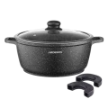 Cratiță Ardesto AR2430GE, 3,1L, 22cm, Negru Cratiță Ardesto AR2430GE, 3,1L, 22cm, Negru