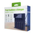 Încărcător Acumulatori Energenie BC-USB-02, Negru Încărcător Acumulatori Energenie BC-USB-02, Negru