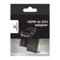 Adaptor Video Cablexpert A-HDMI-DVI-3, HDMI (M) - DVI-D (F), 0,1m, Negru