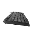 Tastatură Genius KB-117S, Cu fir, Negru Tastatură Genius KB-117S, Cu fir, Negru