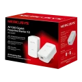 Powerline Adapter MERCUSYS MP500 KIT, AV1000, 1000 Mbps, Alb Powerline Adapter MERCUSYS MP500 KIT, AV1000, 1000 Mbps, Alb
