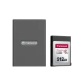 Cititor de carduri Transcend TS-RDE2, USB Type-C, USB Type-A, Gri Cititor de carduri Transcend TS-RDE2, USB Type-C, USB Type-A, Gri