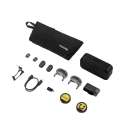 Портативный записывающий микрофон Insta360 Mic Pro (2 TX + 1 RX), Беспроводной, Черный Портативный записывающий микрофон Insta360 Mic Pro (2 TX + 1 RX), Беспроводной, Черный