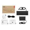 Stație Docking Lenovo ThinkPad USB4 Smart Dock 5500, Negru Stație Docking Lenovo ThinkPad USB4 Smart Dock 5500, Negru