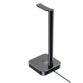 Подставка для игровой гарнитуры Havit TH610, USB, Чёрный Подставка для игровой гарнитуры Havit TH610, USB, Чёрный