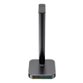 Подставка для игровой гарнитуры Havit TH610, USB, Чёрный Подставка для игровой гарнитуры Havit TH610, USB, Чёрный