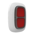 Беспроводная тревожная кнопка Ajax DoubleButton, Белый Беспроводная тревожная кнопка Ajax DoubleButton, Белый