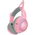 Căști gaming Razer Kraken Kitty V2, Fără fir/Cu fir, Roz Căști gaming Razer Kraken Kitty V2, Fără fir/Cu fir, Roz