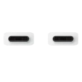Кабель для зарядки и синхронизации Samsung USB-C to USB-C Cable 5A, USB Type-C/USB Type-C, 1,8м, Белый Кабель для зарядки и синхронизации Samsung USB-C to USB-C Cable 5A, USB Type-C/USB Type-C, 1,8м, Белый
