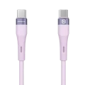Cablu de încărcare Nillkin Type-C to Type-C Cable, Flowspeed, USB Type-C/USB Type-C, 1,2m, Violet