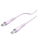Cablu de încărcare Nillkin Type-C to Type-C Cable, Flowspeed, USB Type-C/USB Type-C, 1,2m, Violet