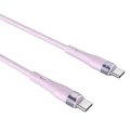 Cablu de încărcare Nillkin Type-C to Type-C Cable, Flowspeed, USB Type-C/USB Type-C, 1,2m, Violet