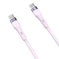 Cablu de încărcare Nillkin Type-C to Type-C Cable, Flowspeed, USB Type-C/USB Type-C, 1,2m, Violet