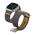 Curea pentru ceas Spigen Athlex Air, Nailon, Active Gray
