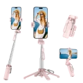 Tripod & Selfie Stick Portable XO SS29 (64cm), Pink Tripod & Selfie Stick Portable XO SS29 (64cm), Pink