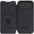Husă tip carte Nillkin iPhone 15 Pro Max - Qin Pro, Negru Husă tip carte Nillkin iPhone 15 Pro Max - Qin Pro, Negru
