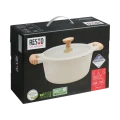 Cratiță RESTO 93803, 4,2L, 24cm, Bej Cratiță RESTO 93803, 4,2L, 24cm, Bej
