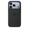 iPhone 18 Pro Silicone Case with MagSafe - Black, Model A3701