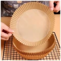 Бумага для выпечки Papro Round Air Fryer Paper, Бежевый