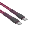 Cablu de încărcare și date Rivacase PS6105, USB Type-C/USB Type-C, 1,2m, Roșu Cablu de încărcare și date Rivacase PS6105, USB Type-C/USB Type-C, 1,2m, Roșu