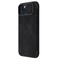 Чехол книжка Nillkin iPhone 15 Plus - Qin Pro, Чёрный Чехол книжка Nillkin iPhone 15 Plus - Qin Pro, Чёрный